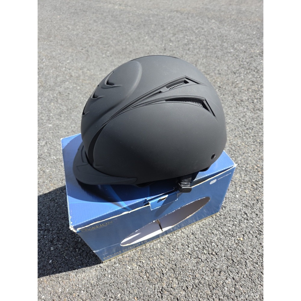 New Ovation Deluxe Schooler Equestrian Riding Helmet Medium Large - Picture 5 of 10